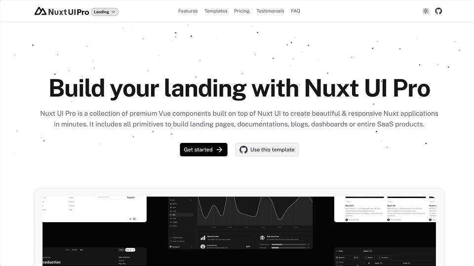 Nuxt UI Pro Screenshot 6